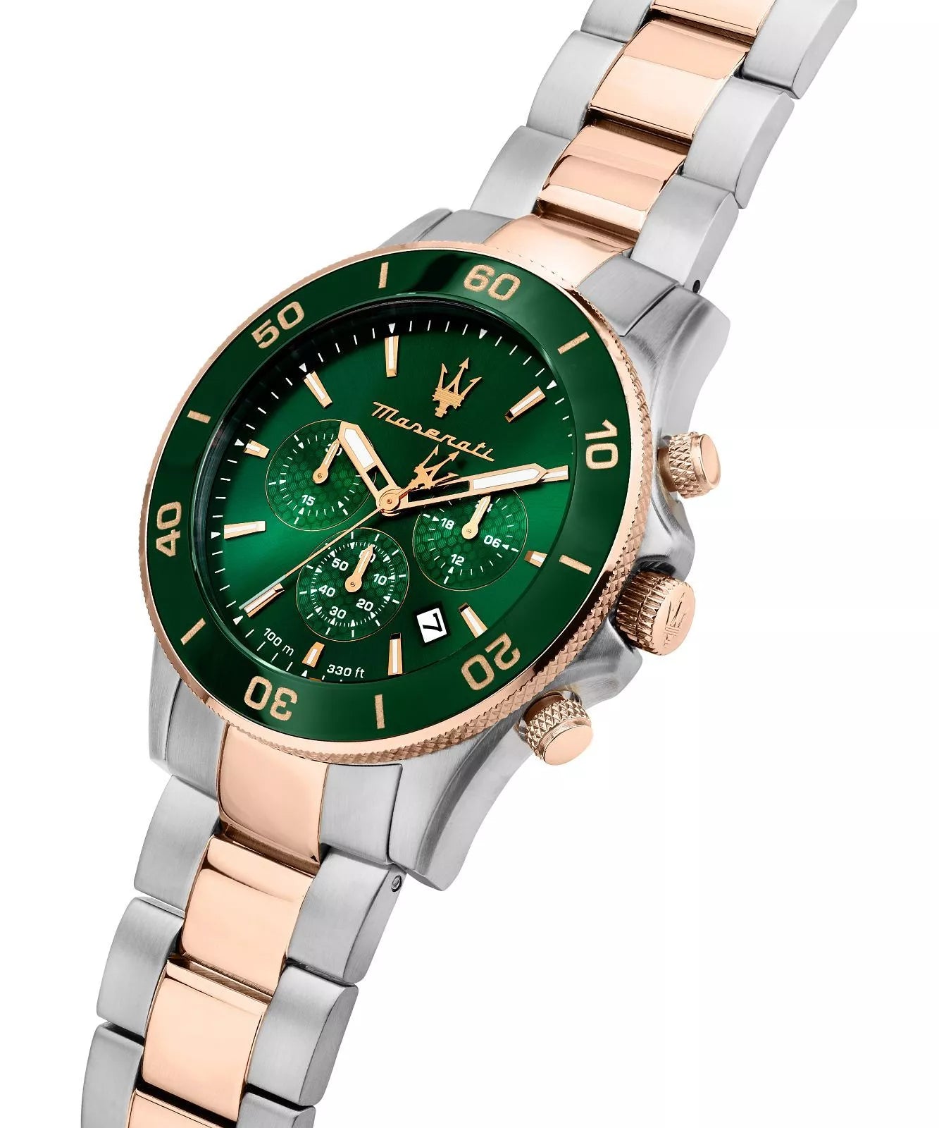 Maserati Competizione Chronograph Zweifarbig / Grün Herrenuhr - R8873600004