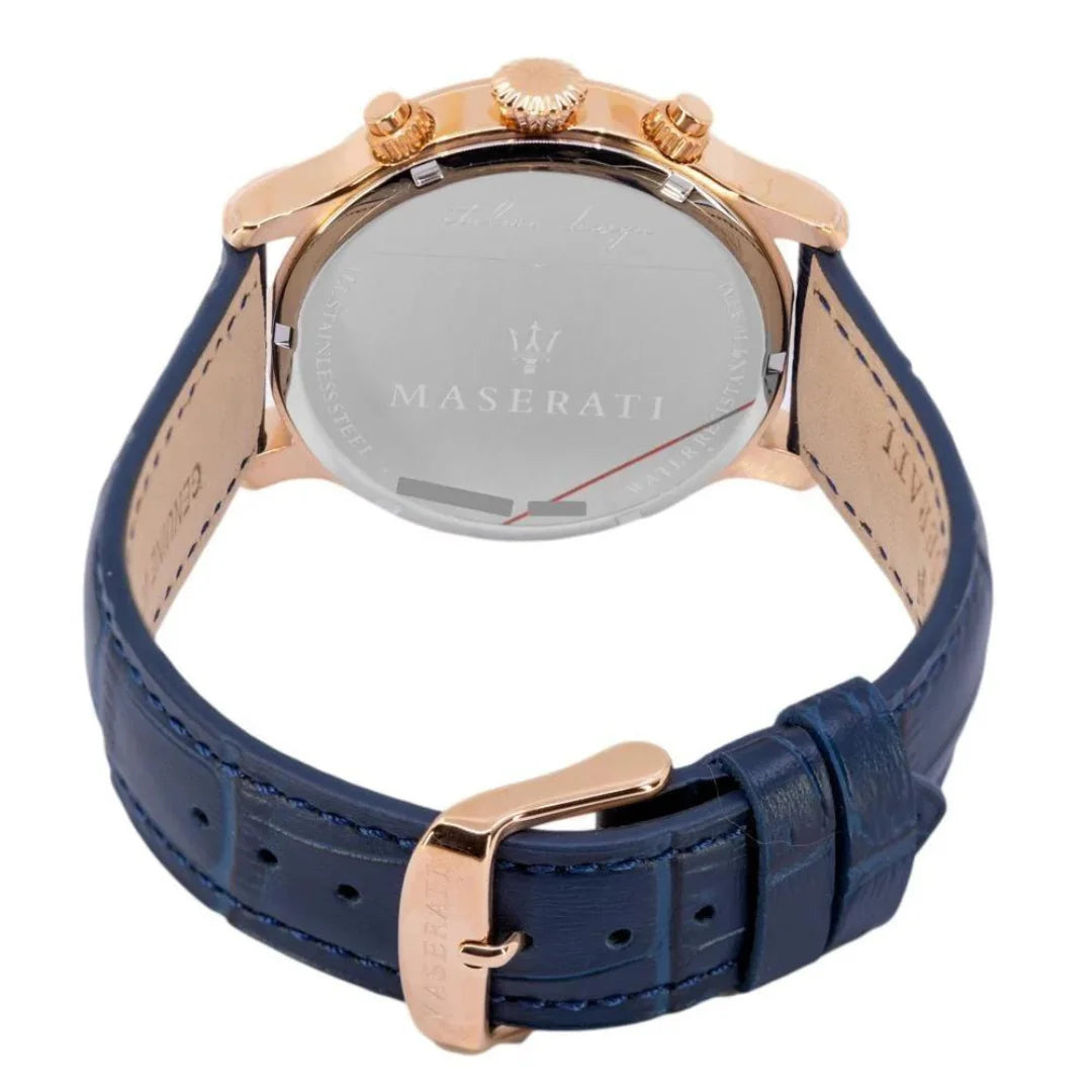 Maserati Epoca Chronograph Herrenuhr in Blau - R8871618007