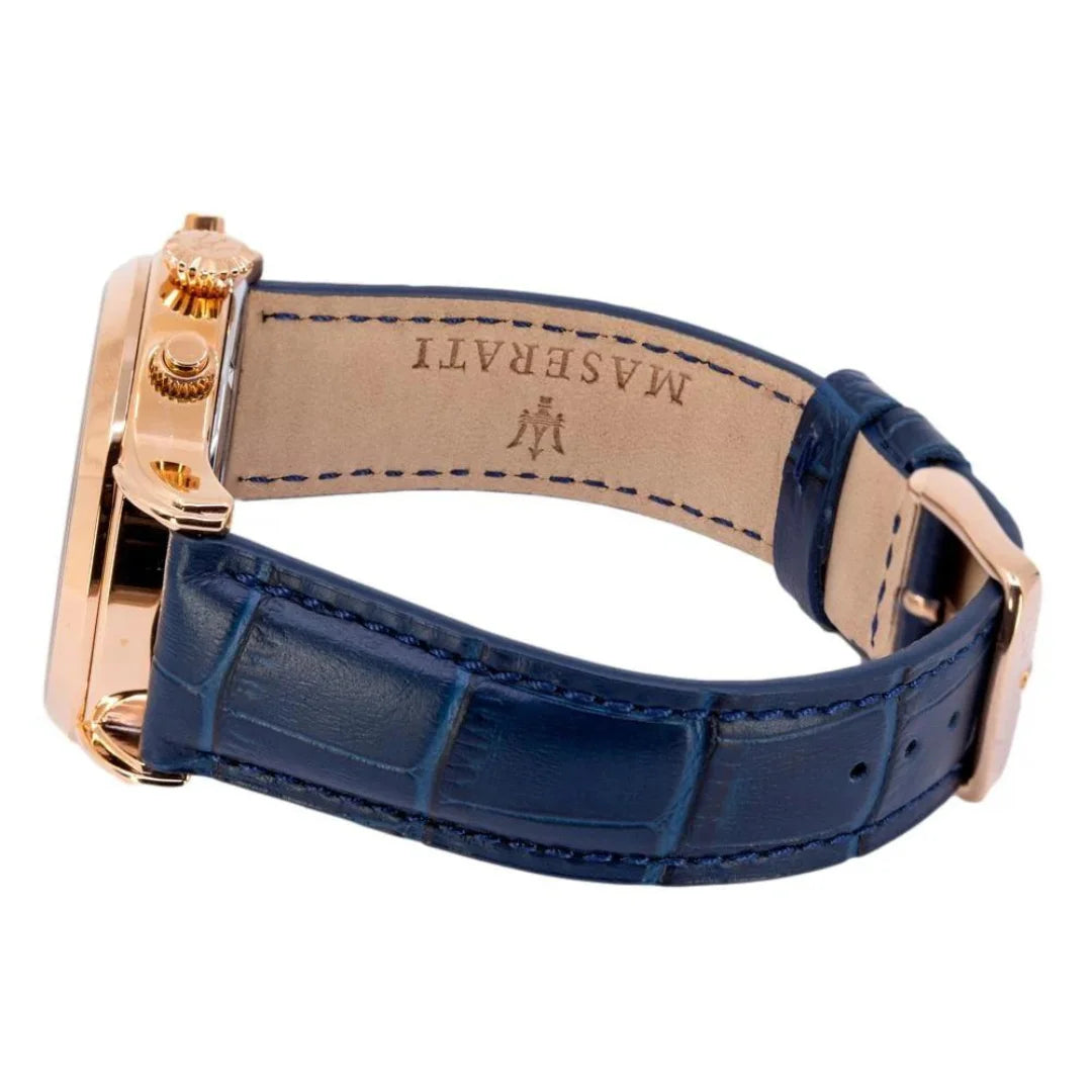Maserati Epoca Chronograph Herrenuhr in Blau - R8871618007