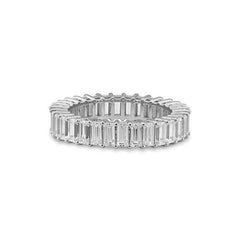 Bague diamant de laboratoire Memoire Baguette – élégante bague avec diamants de laboratoire - 41063070