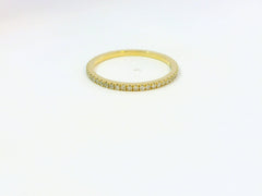Bague de fiançailles Linden en or jaune 18 carats 750 millièmes et diamants - YZ0004297