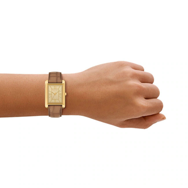 Michael Kors Essex Damenuhr Braun/Gold 26 mm – MK7584