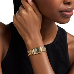 Michael Kors Essex Damenuhr Gold/Schwarz 22 mm – MK7632