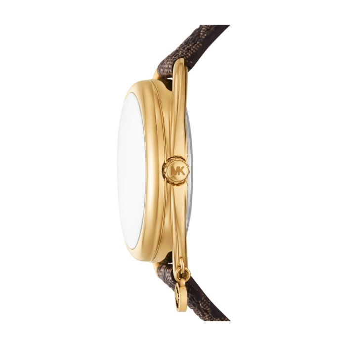 Michael Kors Leia Damenuhr Gold/Braun 33 mm – MK7679