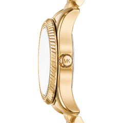 Michael Kors Lexington 3H Damenuhr Gold/Grün 33 mm – MK7622