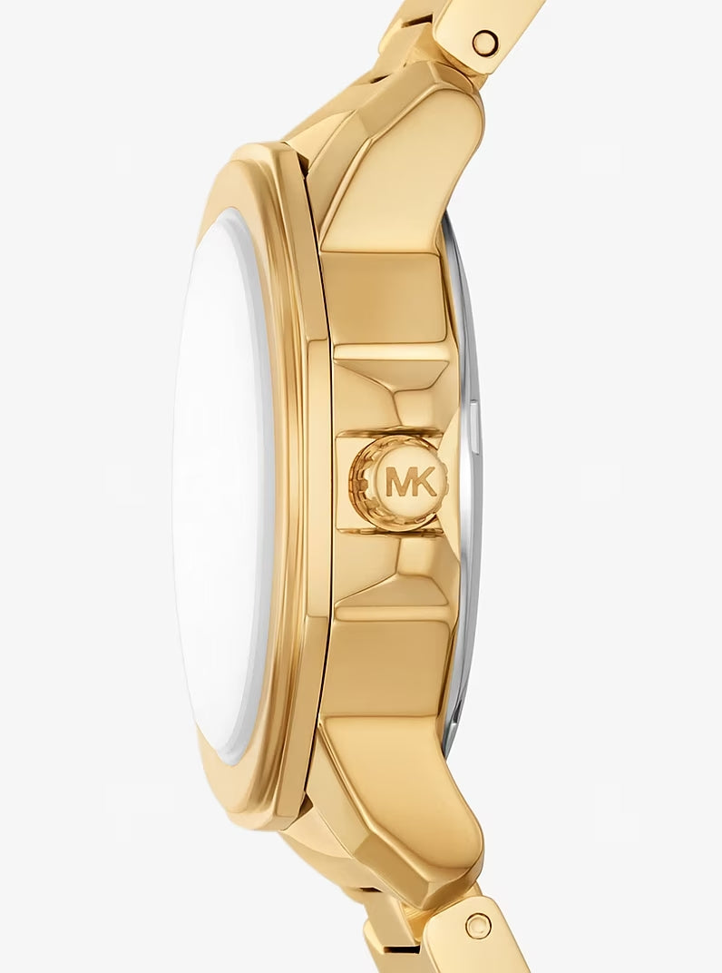 Michael Kors Petite Prescott Damenuhr Gold 28 mm – MK7685