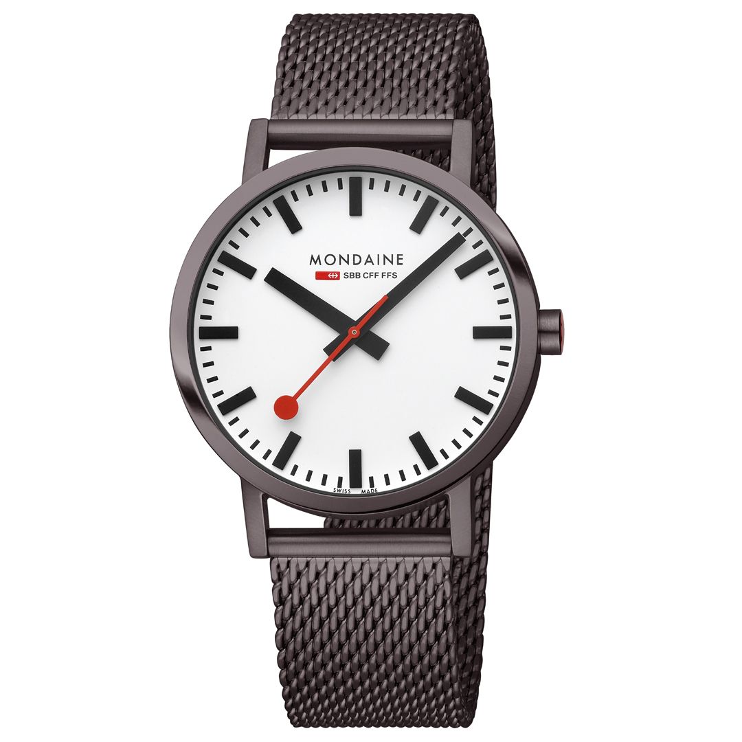 Mondaine Classic Braun 40mm Unisexuhr - A660.30360.1BSBZ