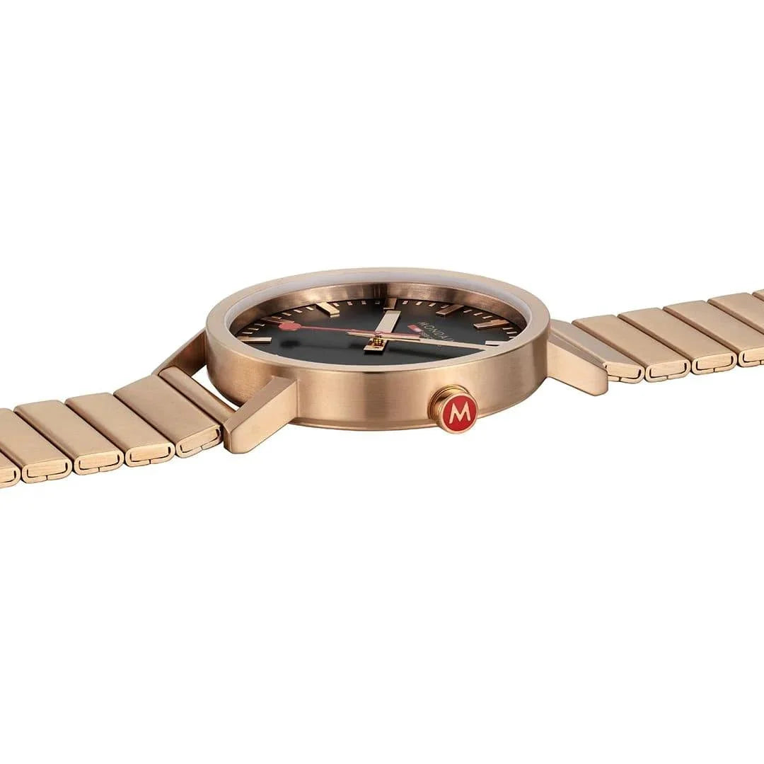 Mondaine Classic 40 MM Herrenuhr in Roségold - A660.30360.16SBR