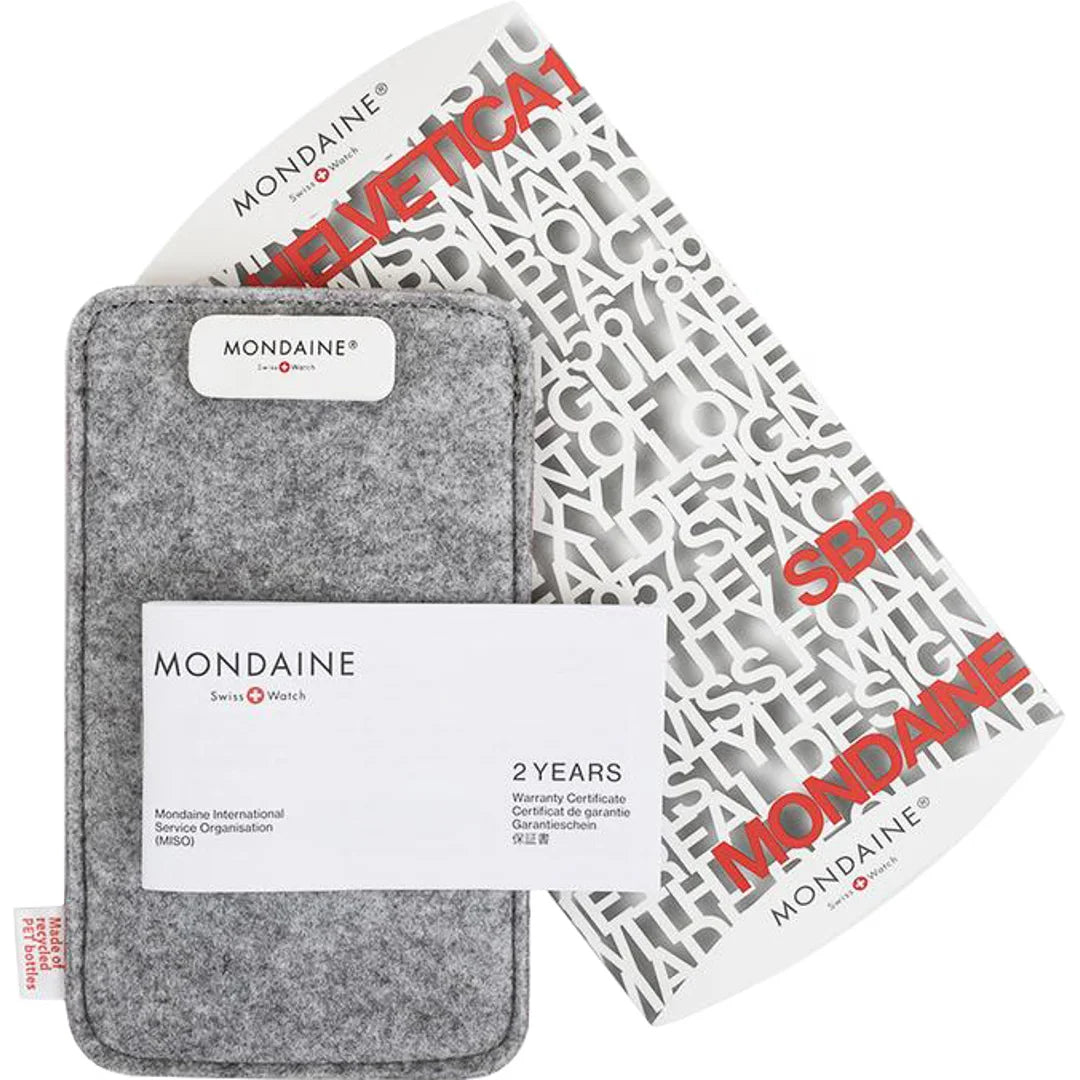 Mondaine Classic Damenuhr in Rot, 30 MM - A658.30323.17SBC