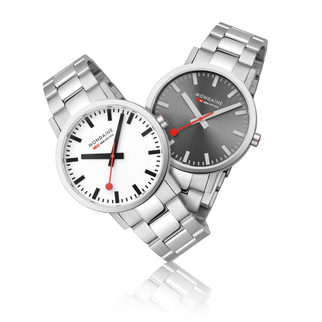 Mondaine Classic Sapphire Ø 40 Unisexuhr - A660.30360.11SBJ