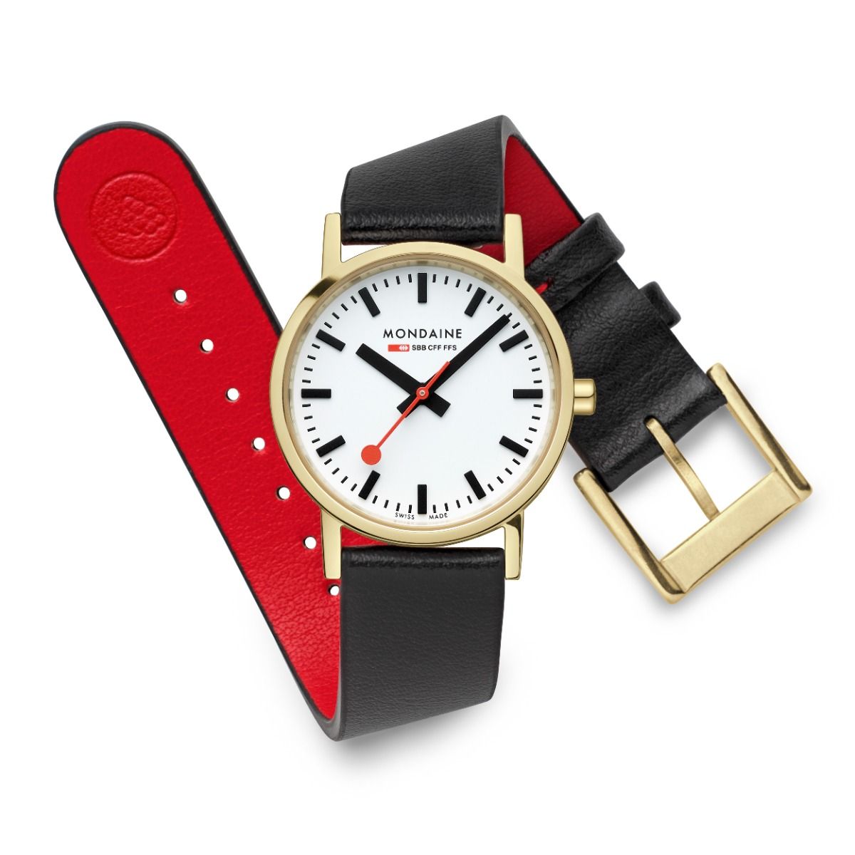Mondaine Classic Sapphire Ladies Vegan Ø 30 Damenuhr - A658.30323.10SBBV
