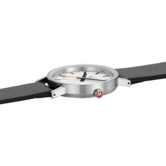 Mondaine Classic Herrenuhr in Vegan Leder, 36 MM - A660.30314.16SBBV