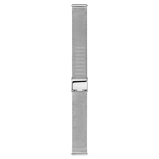 Mondaine Doppio Silbrig Ø 33 Damenuhr - MLE.33110.SM