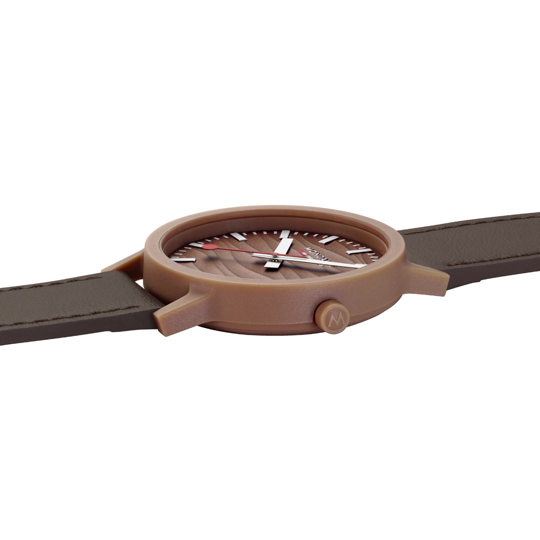 Mondaine essence Mocha Mousse Limited Edition Unisexuhr - MS1.41170.LTV