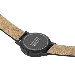 Mondaine essence solar Schwarz 41mm Unisexuhr - MS1.41910.LB