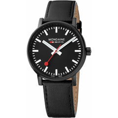 Mondaine EVO2 Herrenuhr in Schwarz, 40 MM - MSE.40121.LB