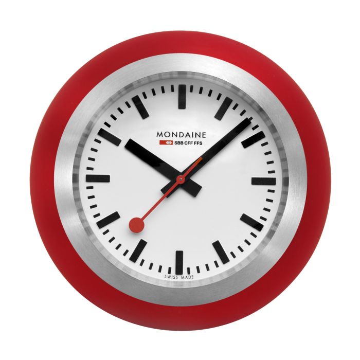 Mondaine Globe Tischuhr Red 60mm - A660.30335.16SBP
