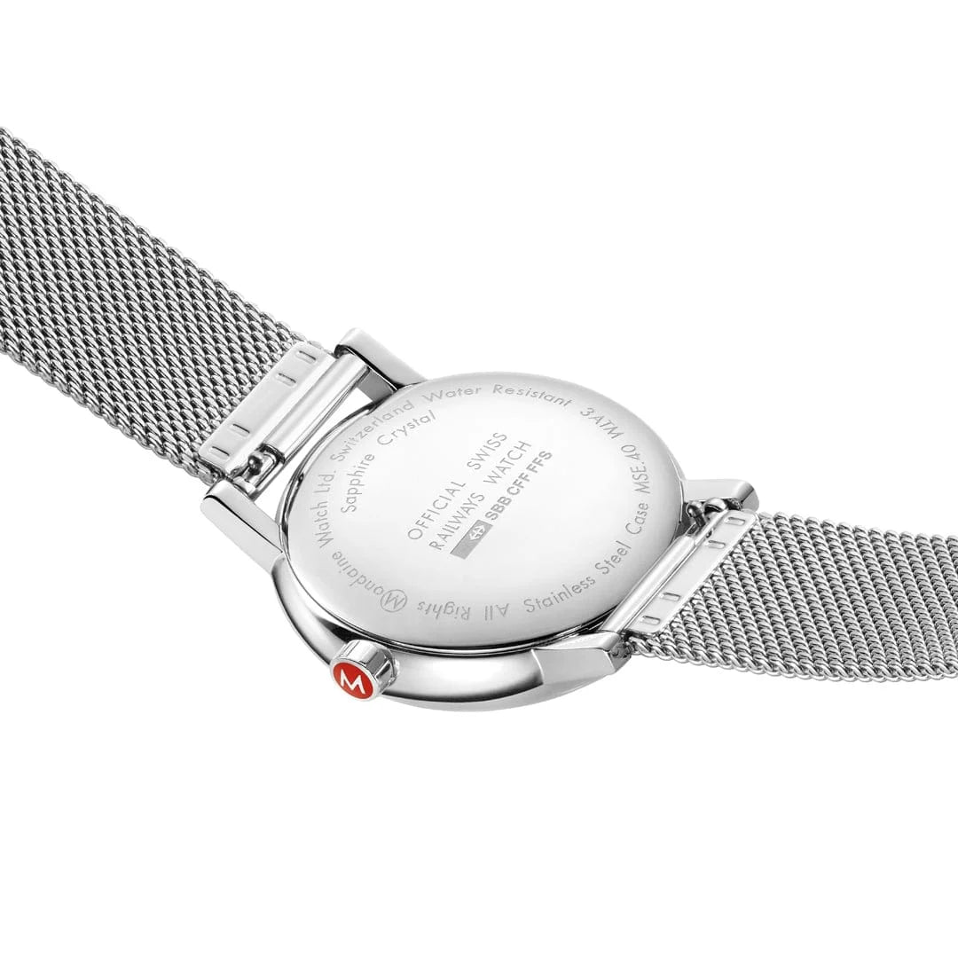 Mondaine Evo 2 Edelstahl Herrenuhr - MSE.40110.SM | Herrenuren Aktion