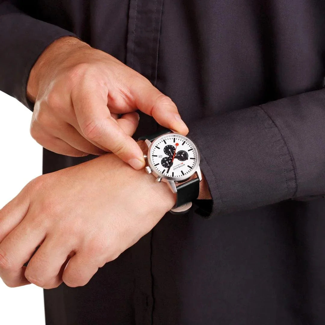 Mondaine NEO Chronograph 41 MM Herrenuhr - MSD.41410.LBV