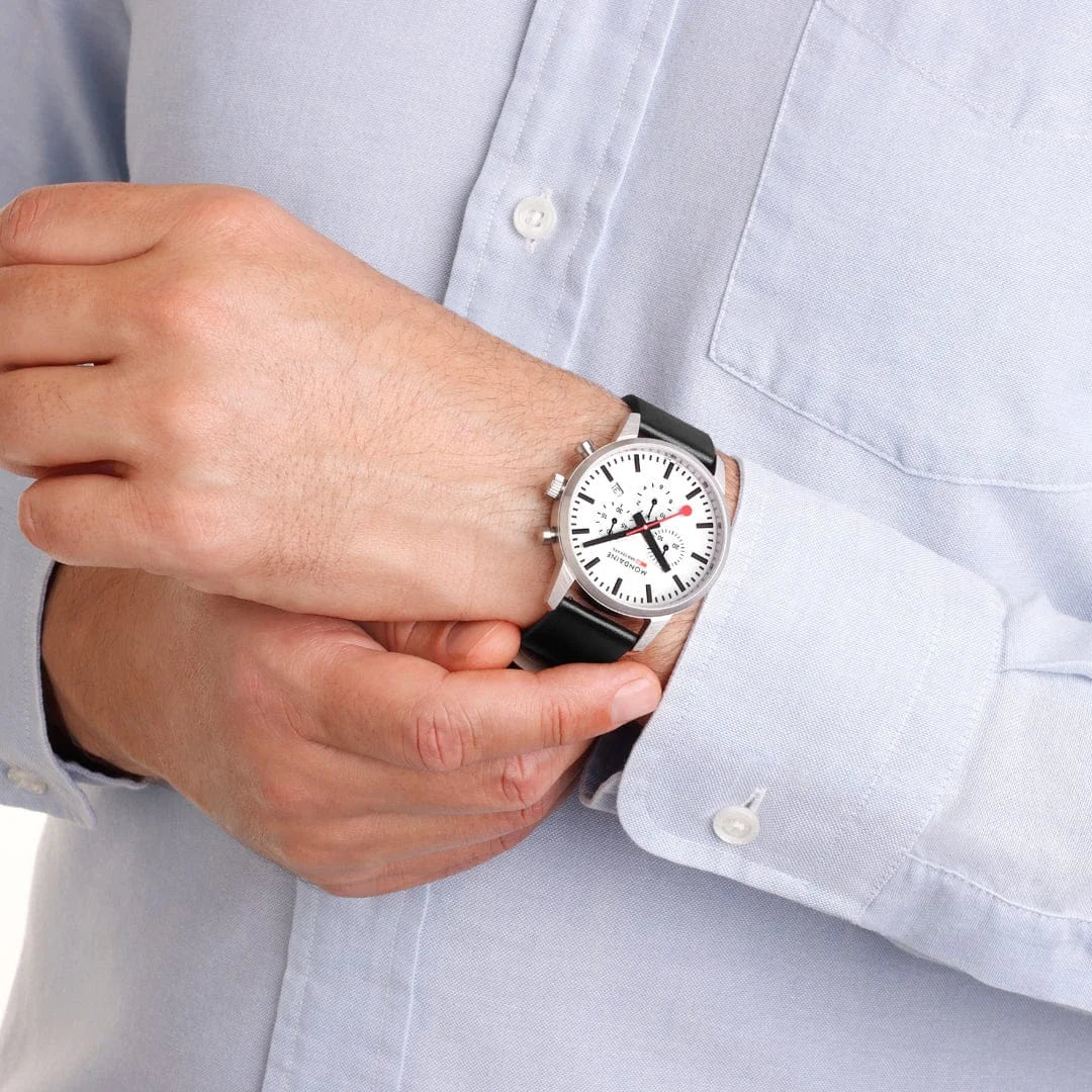 Mondaine NEO Chronograph 41 MM Herrenuhr - MSD.41411.LBV