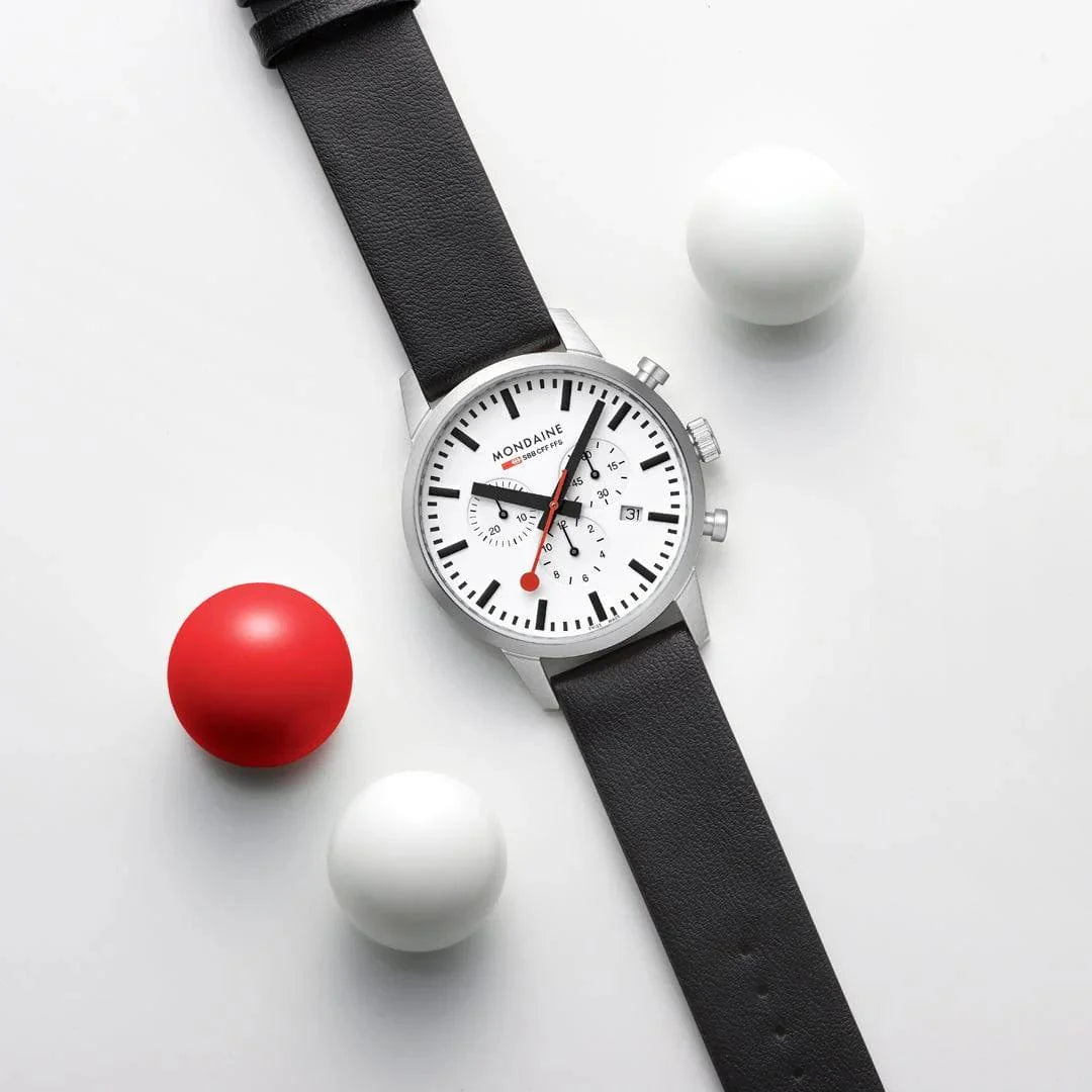 Mondaine NEO Chronograph 41 MM Herrenuhr - MSD.41411.LBV