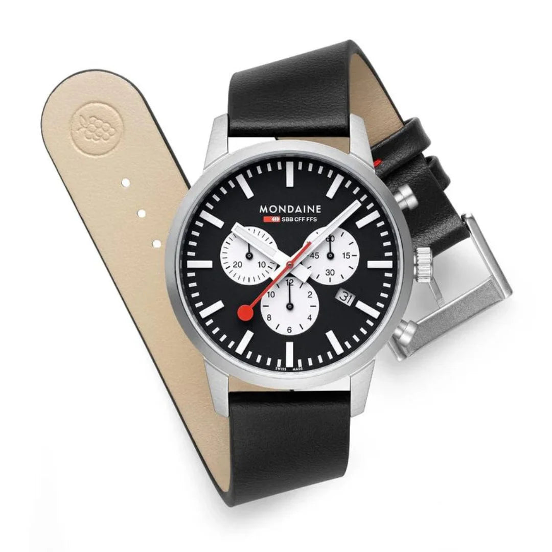 Mondaine NEO Chronograph 41 MM Herrenuhr - MSD.41420.LBV