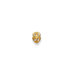 Ohrstecker Einzel Krebs – 750 Gelbgold, poliert - 1163.02791/0071