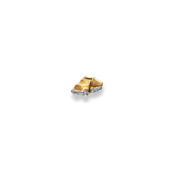 Ohrstecker Lastwagen Gelbgold-Weissgold 750 Gold - 1563.02296/0098