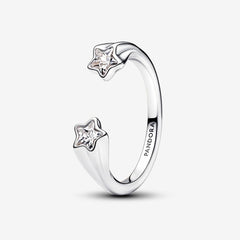 Pandora Damenring - Sternschnuppen Offener Ring - 193582C01