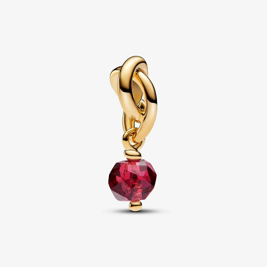 Pandora Facettierter Ewigkeitskreis Charm-Anhänger