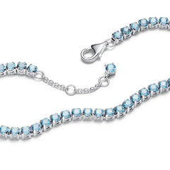 Pandora Funkelndes Blaues Tennisarmband - 591469C03