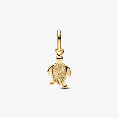 Pandora Grüne Schildkröte Mini-Charm-Anhänger - 763823C01