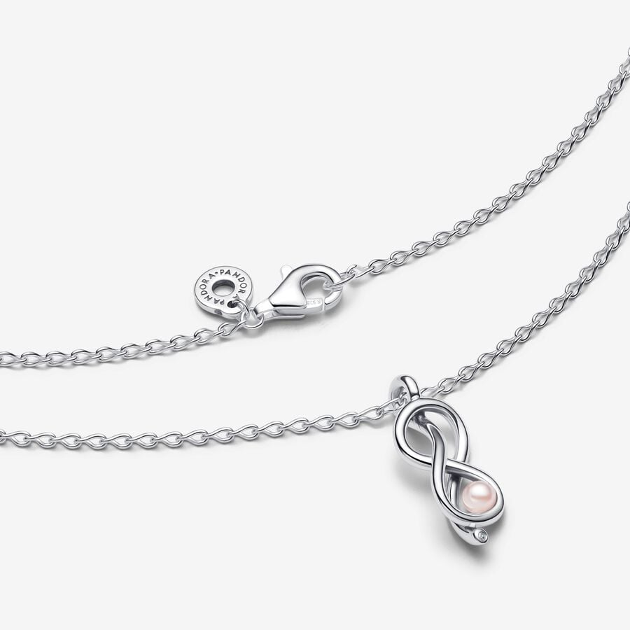 Pandora infinity Knot Collier Halskette - 393762C01-50