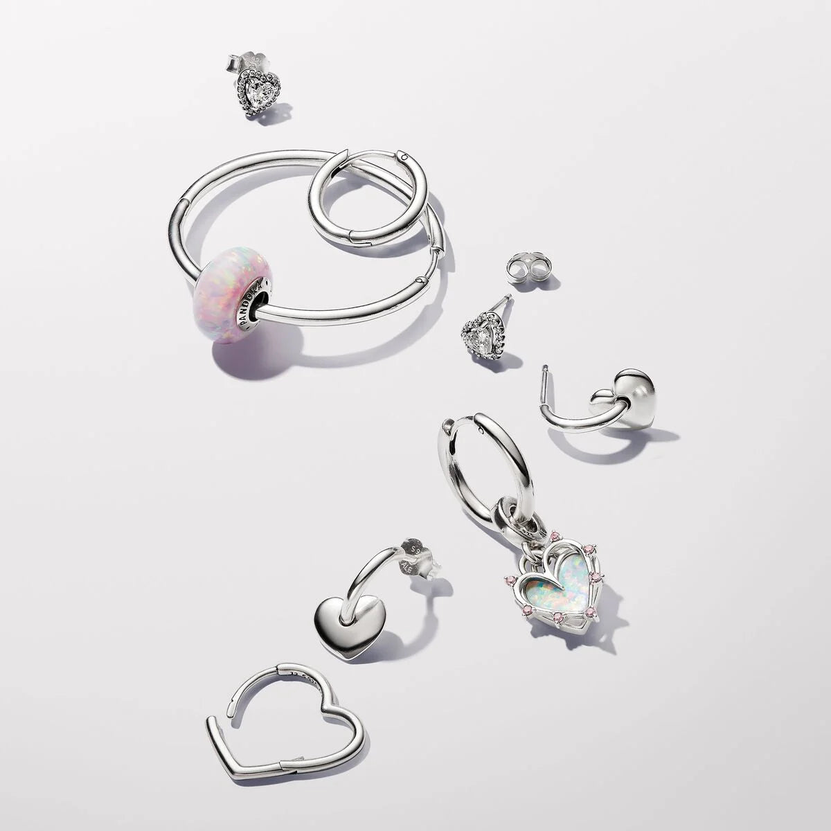 Pandora Schillernder doppelter Freundschafts-Charm-Anhänger - 793434C01