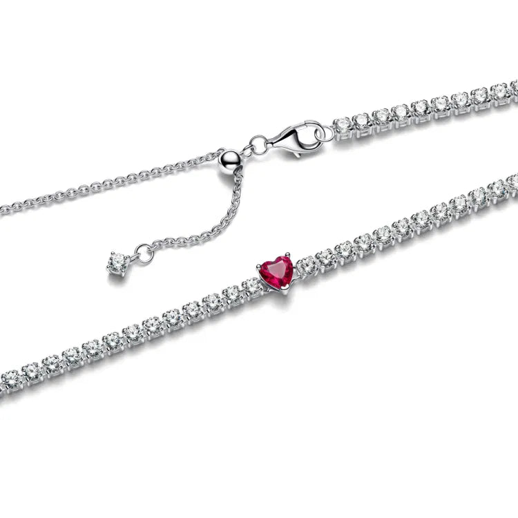 Pandora Strahlenkranz Herz Choker - 393549C01