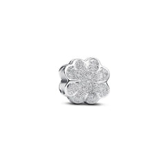 Pandora Strukturiertes Kleeblatt Mini Charm - 794047C00