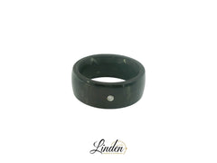 Partnerringe Carbon mit Brillant – Modell - CB-002/8