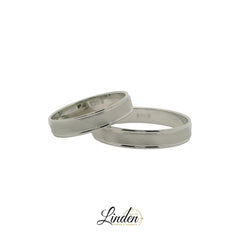 Bagues partenaires en argent 925 rhodié (prix paire) - paire de bagues - LS-403/4