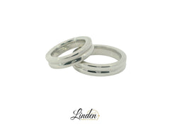 Partnerringe Silber 925 rhodiniert - S-31303/5.5