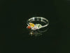 Eleganter Weissgoldring mit Saphiren und Diamanten – Stilvolle Raffinesse in 18 Karat - YZ0003264