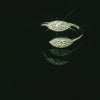 Eleganter Weissgoldring mit Diamanten - 18 Karat Schmuck in Grösse 58 - YZ0003275