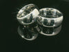 Partnerringe Silber 925 rhodiniert - LS-807/10