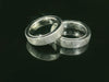 Partnerringe Silber 925 rhodiniert - S-31304/5.5