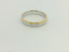 Partnerringe Silber/Gold SG-633/5