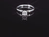 Bague de fiançailles Linden en or blanc 18 carats 750 millièmes et diamants - YZ0004283