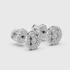 Elegante Diamant-Ohrringe aus 18K Gold - 102-10018(2.0)