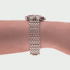 Facet Strass Schweizer Damenuhr - J5.773.M