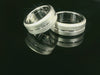 Partnerringe Silber 925 rhodiniert - LS-804/9