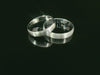 Partnerringe Silber 925 rhodiniert - LS-409/4