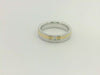 Bagues partenaires argent/or avec gravure gratuite - bague femme et homme - SGB-632/4.5